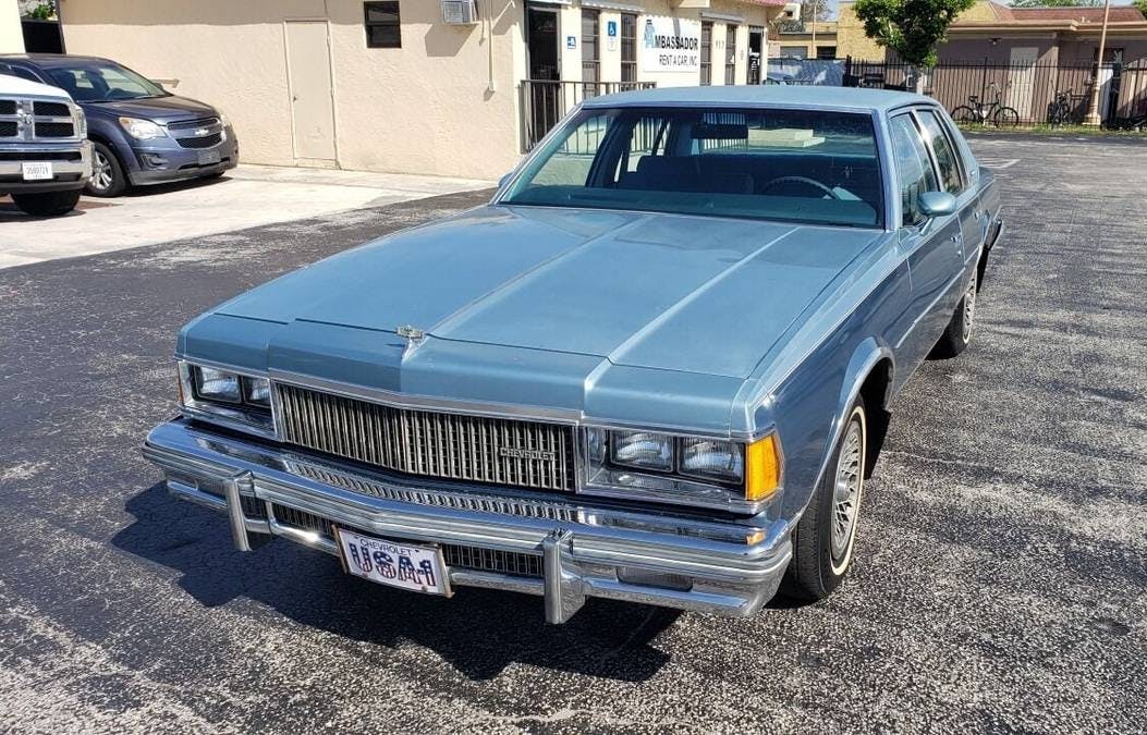 1977 Chevrolet Caprice Classic front three quarter