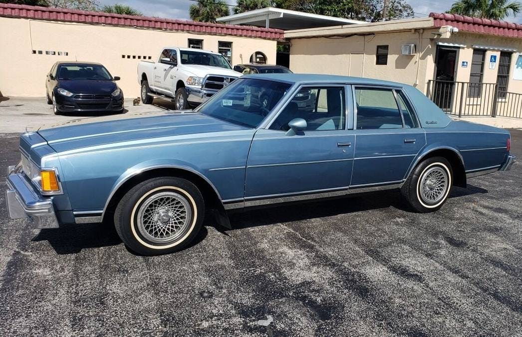 1977 Chevrolet Caprice Classic front three quarter