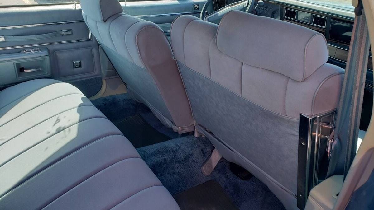 1977 Chevrolet Caprice Classic interior rear seat