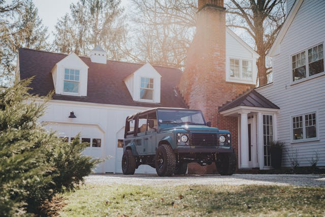 Blackbridge Motors restomod Defender 110 Mark IV