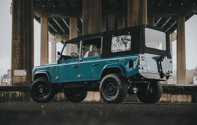 Blackbridge Motors restomod Defender 110 Mark IV