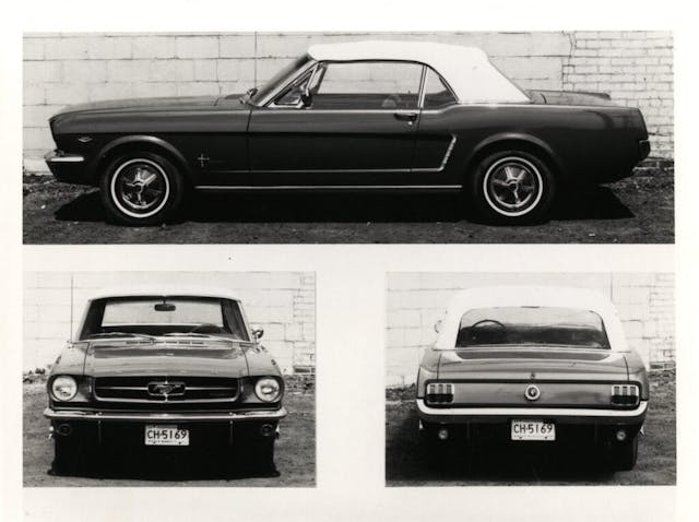 1964 Ford Mustang collage