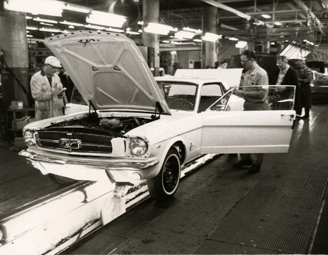 1964.5 Ford Mustang Dearborn Assembly Plant Checks