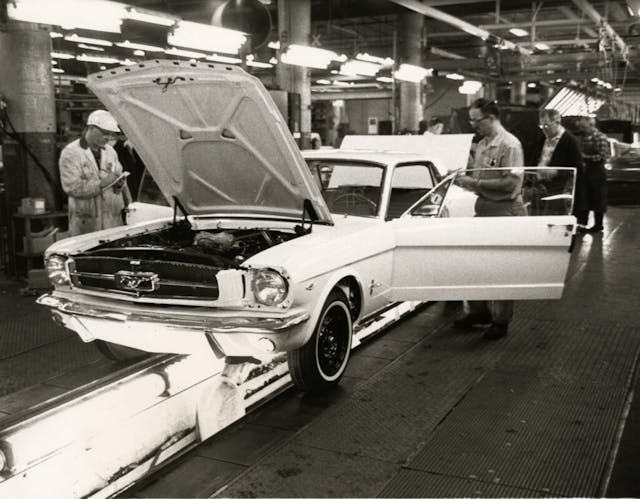 1964.5 Ford Mustang Dearborn Assembly Plant Checks