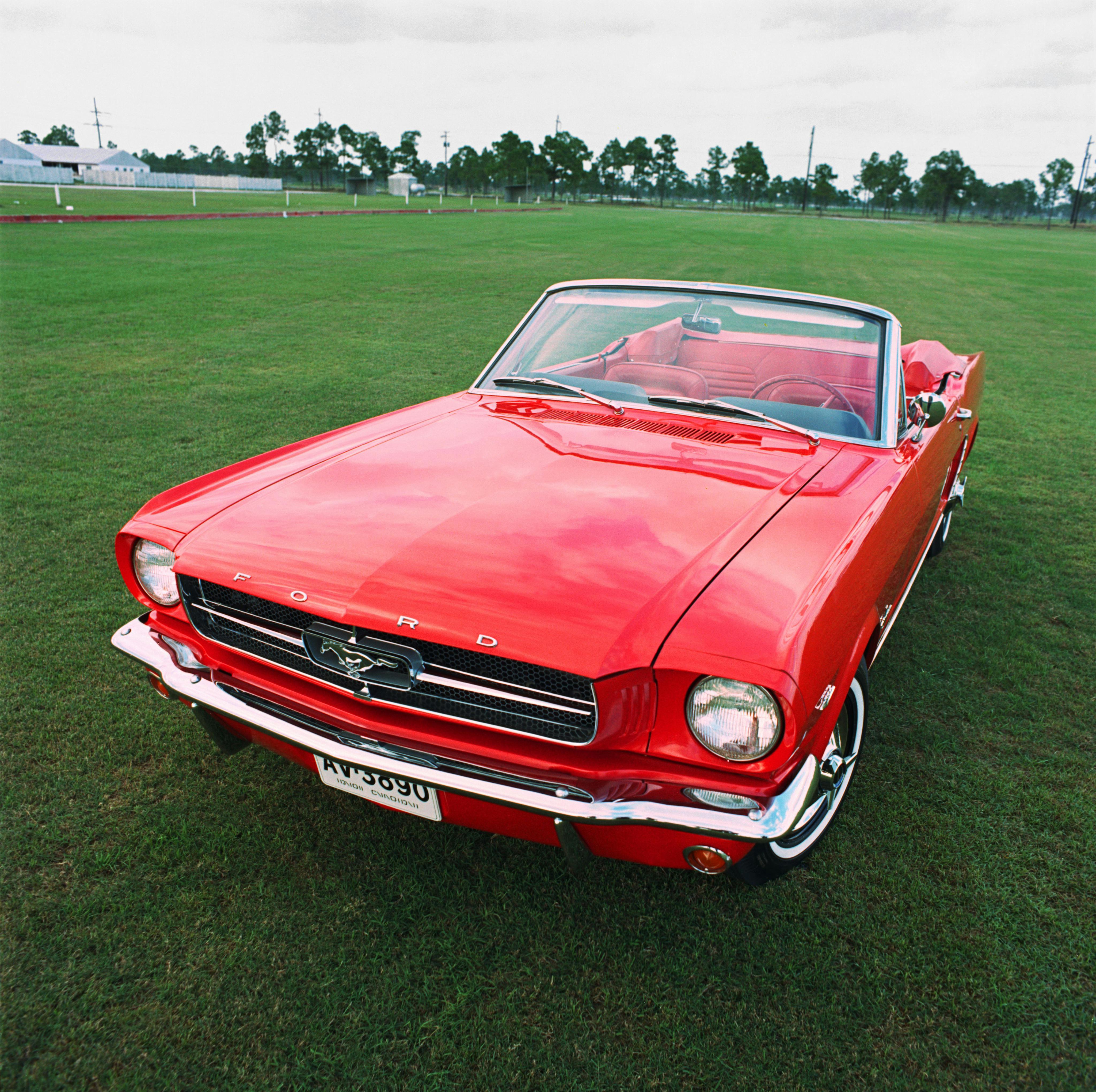 1965 Ford Mustang front three quarter