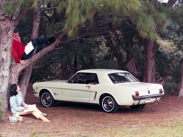 1965 Ford Mustang Coupe white
