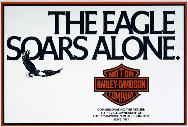 1981-The-Eagle-Soars-Alone Harley ad
