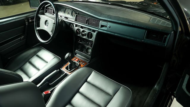 1990 Mercedes-Benz 190E 2.5-16 Evo II interior