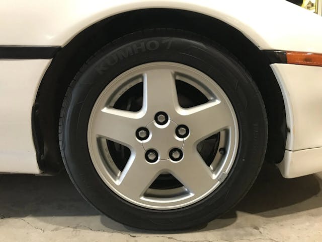 1995 Toyota MR2 wheel close up