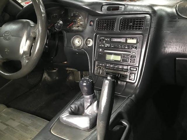 1995 Toyota MR2 shifter handbrake steering wheel