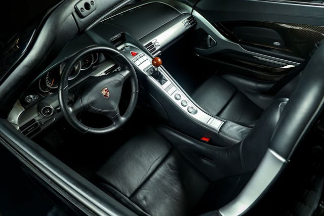 2005 Porsche Carrera GT interior