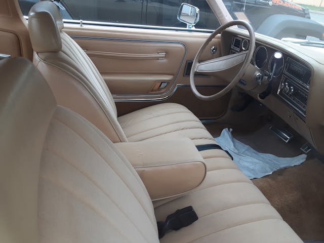 1979 Dodge Diplomat interior