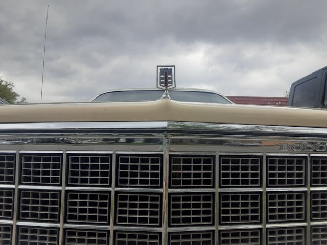 1979 Dodge Diplomat grille detail