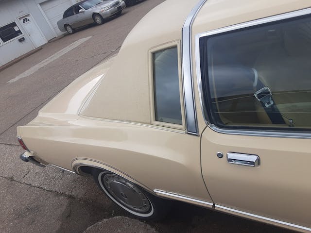 1979 Dodge Diplomat pillar window