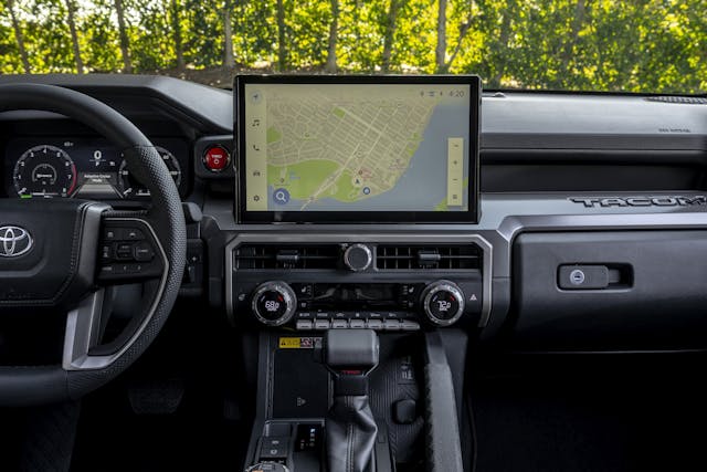 2024 Toyota Tacoma TRD Offroad interior infotainment