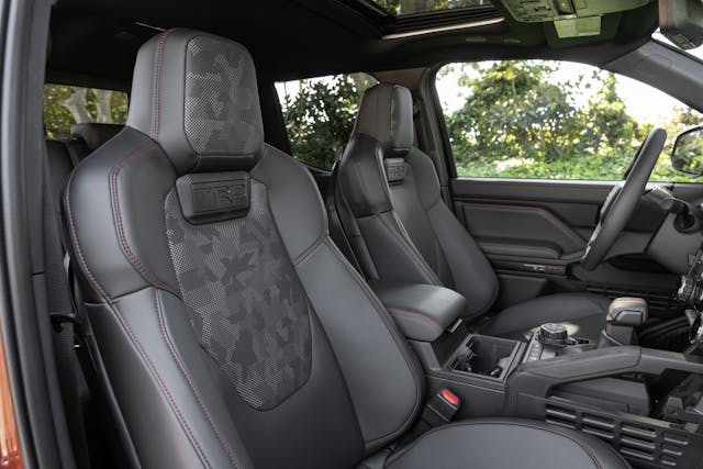 2024 Toyota Tacoma TRD Pro interior front seats