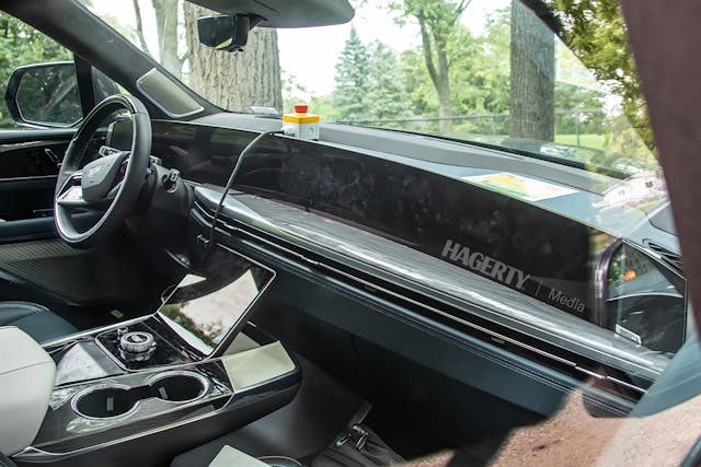2025 Cadillac Escalade Spy Shot Escalade IQ interior