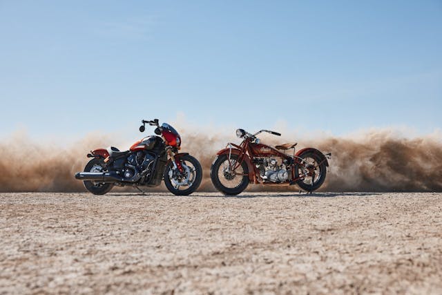 2025 Indian Scout with vintage Scout