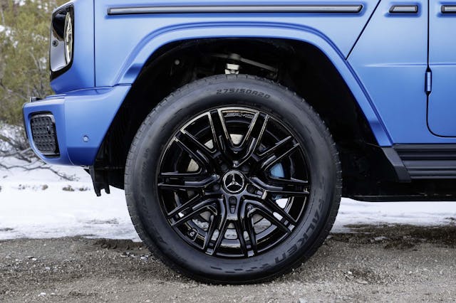 2025 Mercedes-Benz G 580 with EQ Technology exterior wheel and tire detail