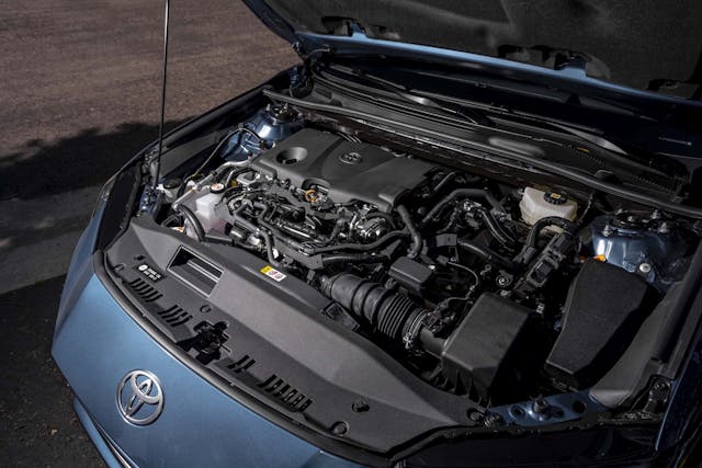 2025 Toyota Camry XLE engine shot detail