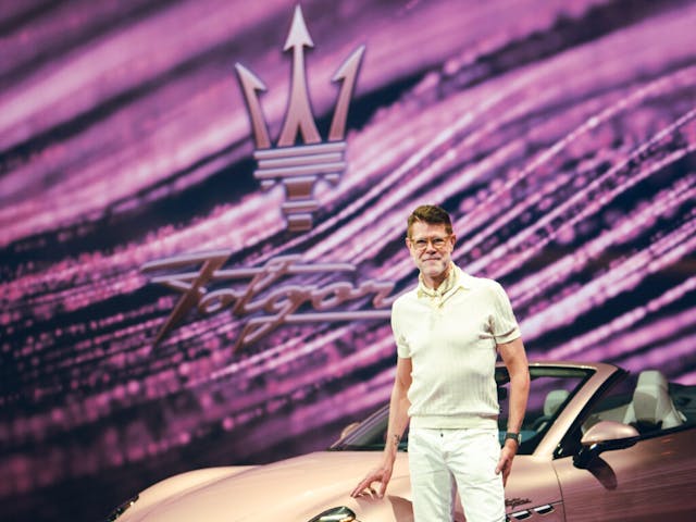 Klaus Busse head of design Maserati