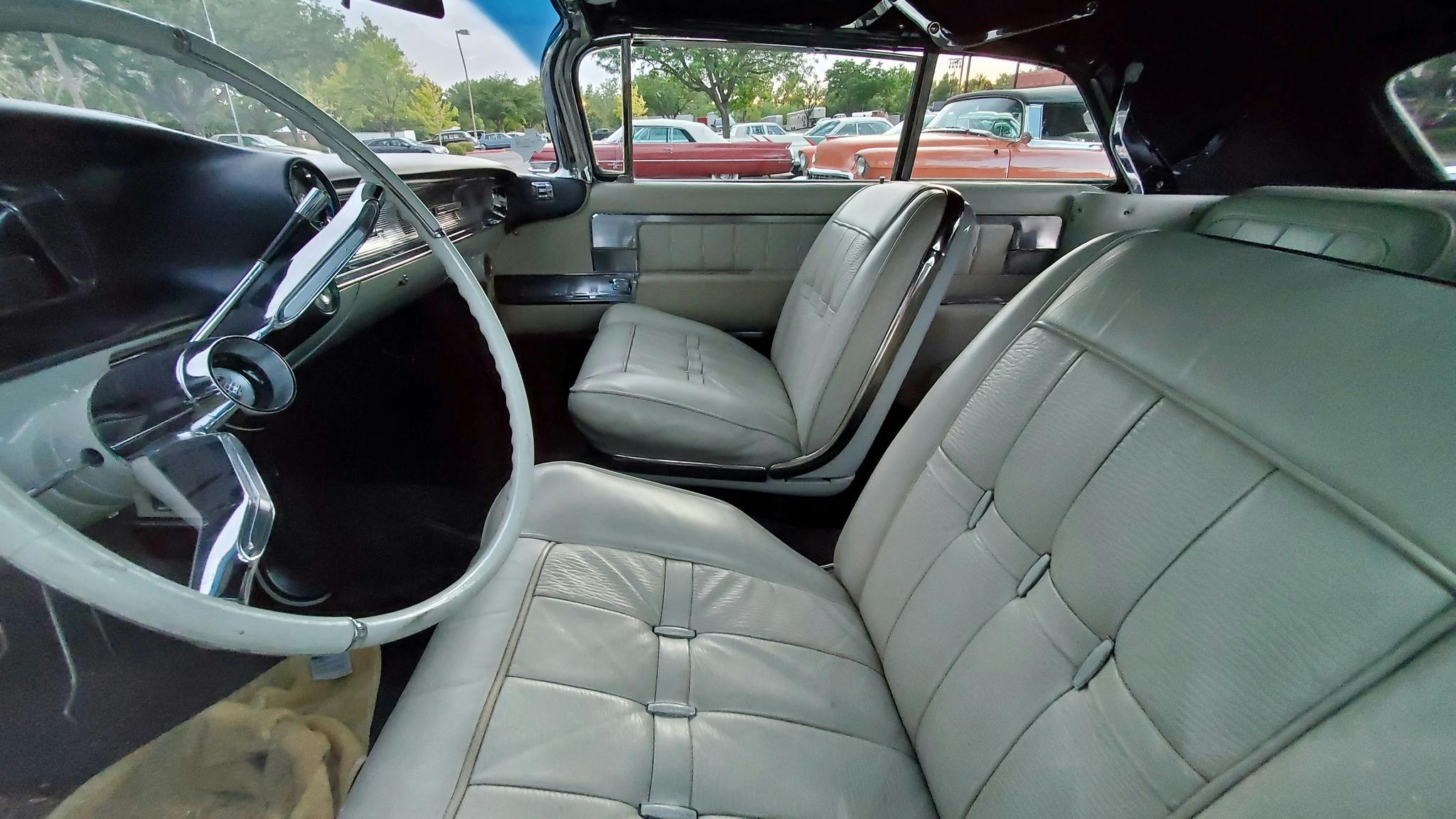 1960 Cadillac Eldorado Biarritz interior seat