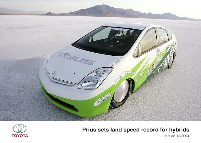 Toyota Prius land speed racer 3