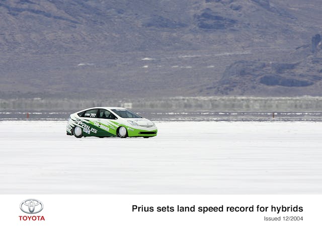 Toyota Prius land speed racer 2