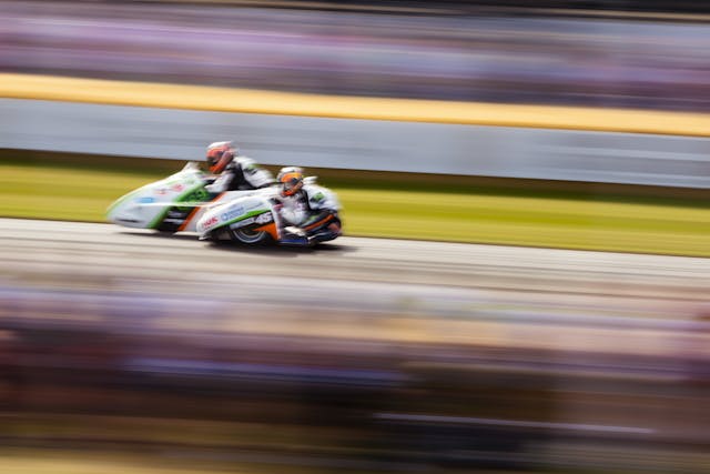 motorcycle sidecar racing Goodwood Festival of Speed 3