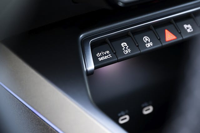 2025 Audi S3 European spec drive select button usb-c