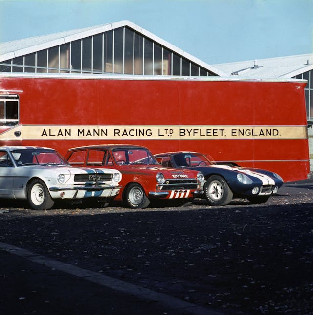 Alan Mann Racing Mustang Cortina Cobra Daytona Coupe