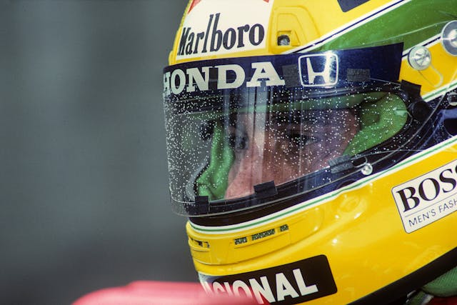 Ayrton Senna Grand Prix Of Brazil helmet