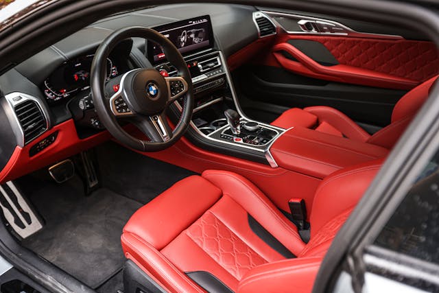 BMW M8 Interior front