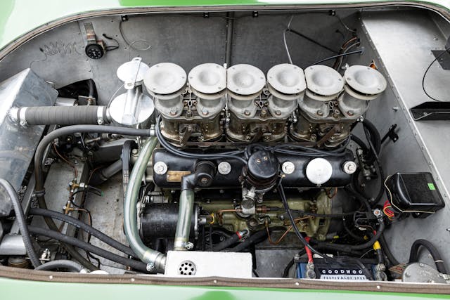 Bonhams Goodwood Bristol 450 Coupe Le Mans engine