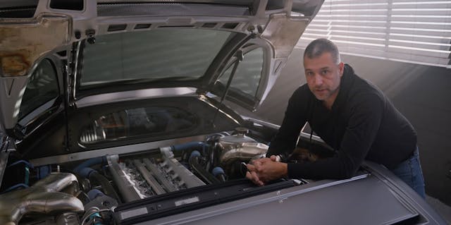 Bugatti EB110 engine Revelations Jason Cammisa