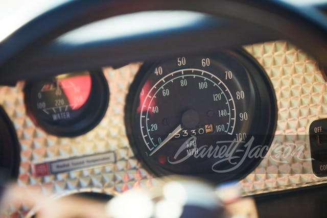 Burt-Reynolds-1977-Pontiac-Firebird-Trans-Am-dash speedometer