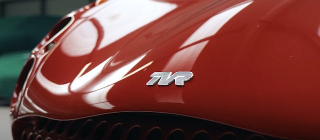 Henry Catchpole 2000 TVR Tuscan Speed Six nose badge