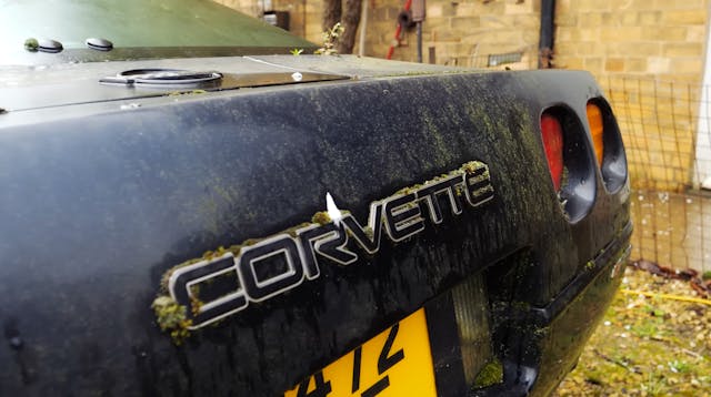 Corvette C4 ZR1 rear badge lettering