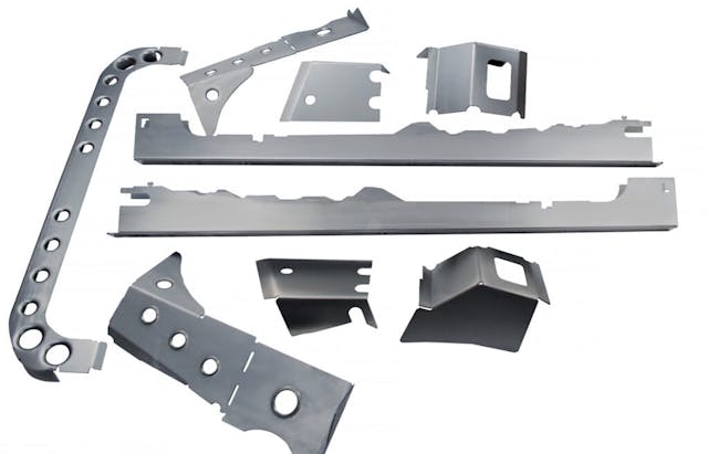 Level 2 chassis stiffening kit for dodge charger