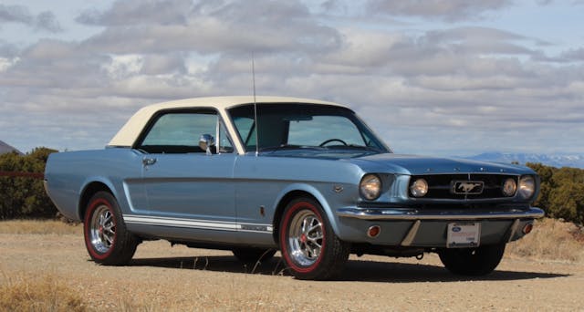 Dan Flores 1965 Ford Mustang GT front 3/4