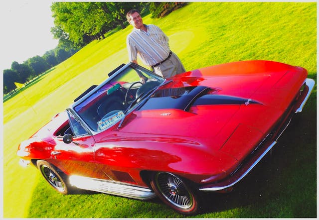 GW Gary Witzenburg with his 1967 Corvette