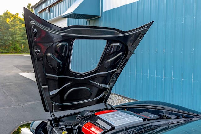 2013 Corvette ZR1 Hagerty Garage hood window