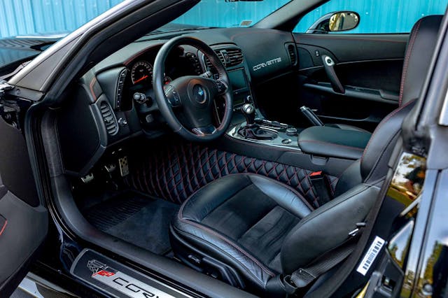 2013 Corvette ZR1 Hagerty Garage driver interior
