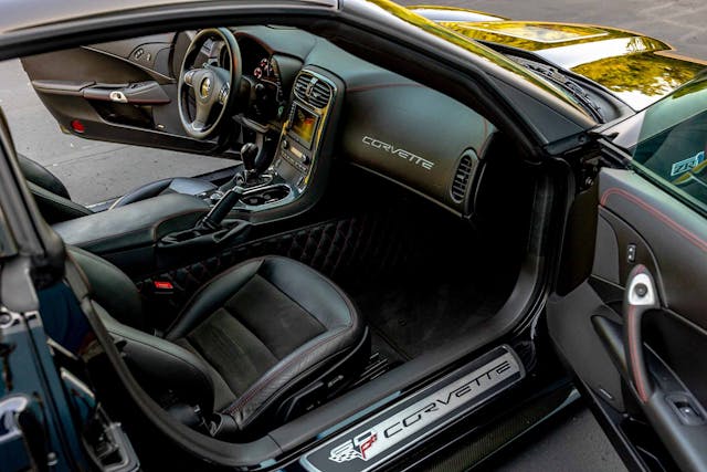 2013 Corvette ZR1 Hagerty Garage passenger interior