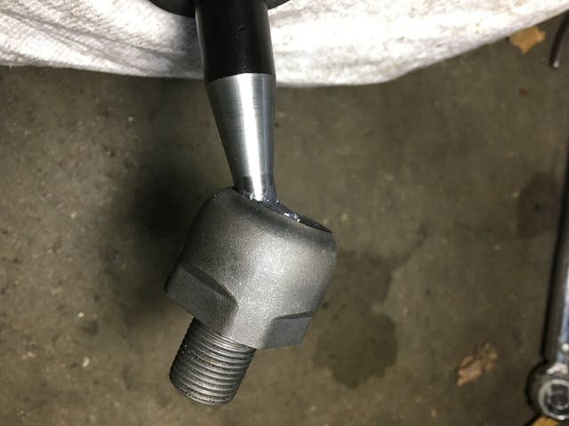 New Tie Rod end connection
