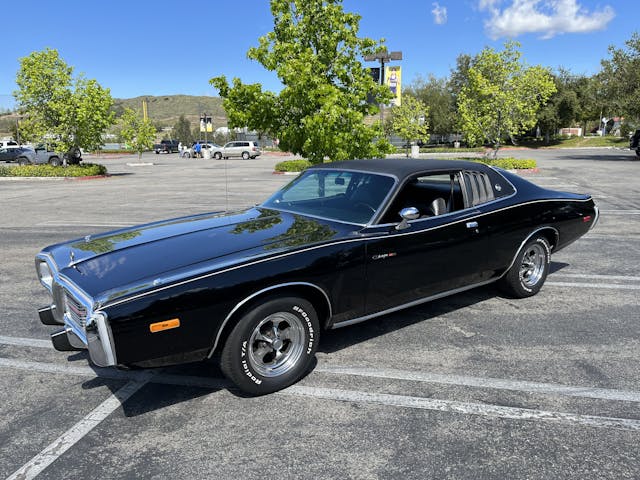 1974 Dodge Charger front three quarter view-2