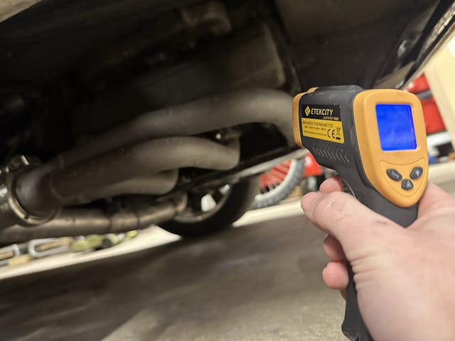 temp gun for diagnostics