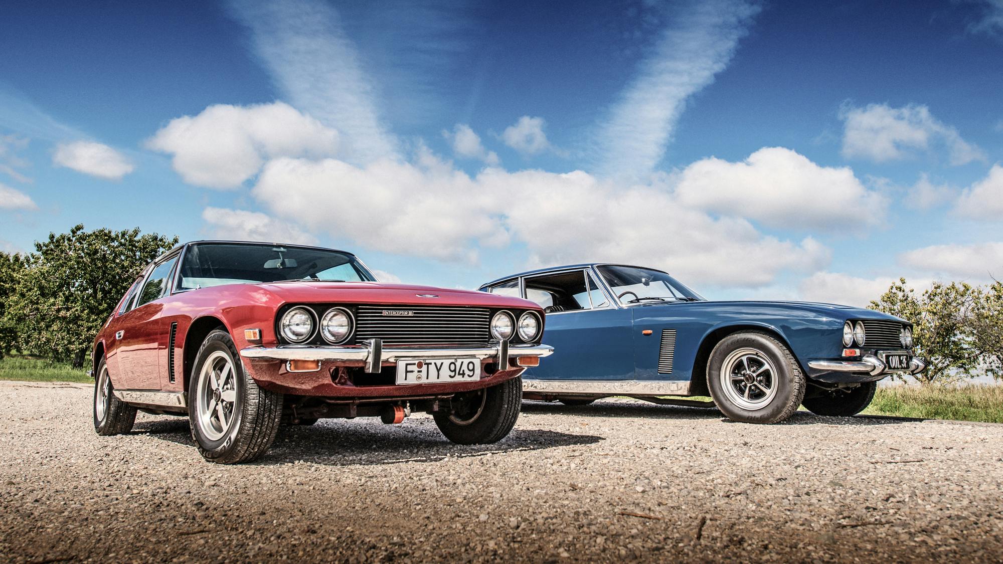 Jensen Interceptor group cars