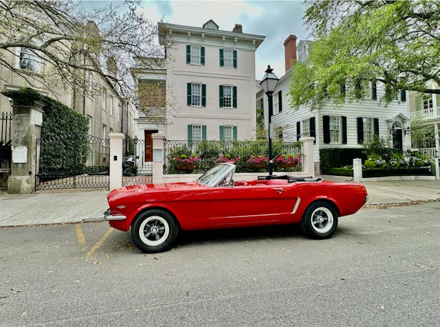 1965 Ford Mustang convertible side