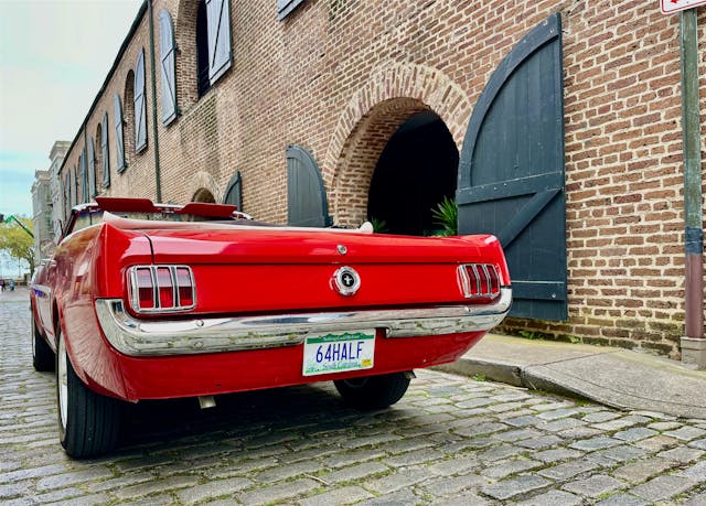 1965 Ford Mustang convertible rear